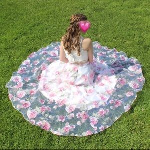 Floral Prom Dress